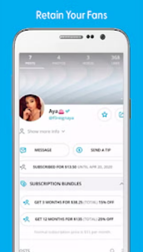 OnlyFans App Profile View